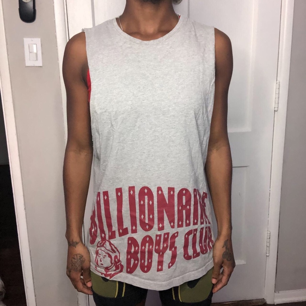 BILLIONAIRE BOYS CLUB T-SHIRT / CUT INTO A TANK